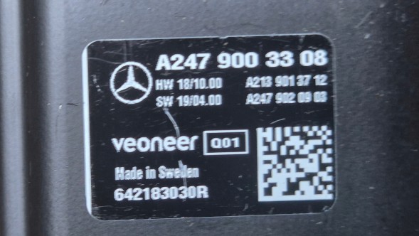 Mercedes-Benz OE KAMERA PRZEDNIEJ SZYBY MERCEDES W206 W118 W177 W243 W247 W638 3308 Камера Лобового Скла Асистент Mercedes W206 W247 W243 OE A2479003308 НОВА