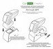 Китай ARS4VWCIK0263 ПІДЛІКОТНИК VW JETTA * ARMCIK S4