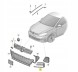 Volkswagen OE OE VOLKSWAGEN 5G0853665P9B9 РЕШІТКА ПОВІТРОЗАБІРНИКА ЛІВА VW ГОЛЬФ VII