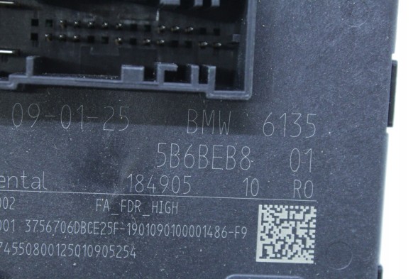 BMW OE 5B6BEB8 5B547A4 61355B547A4 5B79165 5B4A354 5B3EC63 5A92B35 5A83A75 5A70CB6 5A6BF00 5A69BA0 5A58FD2 МОДУЛЬ КЕРУВАННЯ ДВЕРИМА ЛІВИЙ ПЕРЕДНІЙ BMW F70 U06 U11 X1 U10 X2 F65 U25 F67