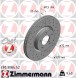 Zimmermann 370.3084.52 Zimmermann диск гальм. Mazda 3 06-09 2,3мпс 370.3084.52