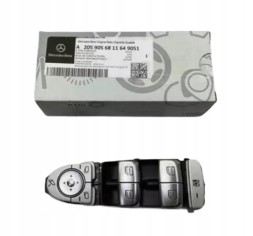 Mercedes-Benz OE A2059056811649051 ПЕРЕМИКАЧ КОМБІНОВАНИХ СТЕКОЛ І ДЗЕРКАЛ ЧОРНИЙ MERCEDES A2059056811