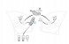 Mercedes-Benz OE A2059056811649051 ПЕРЕМИКАЧ КОМБІНОВАНИХ СТЕКОЛ І ДЗЕРКАЛ ЧОРНИЙ MERCEDES A2059056811