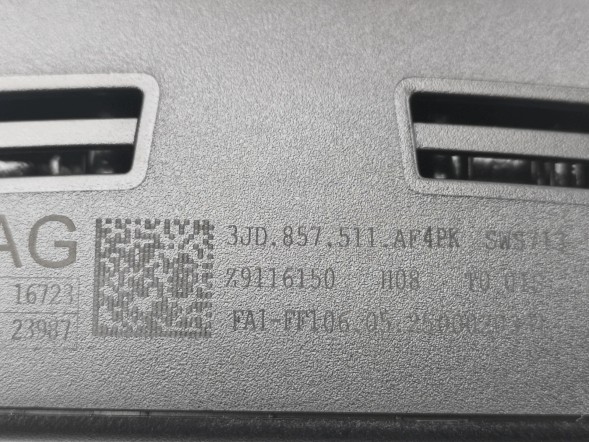 Volkswagen OE 3JD857511AF, DWP3JD857511AFOE Дзеркало заднього виду внутрішнє Seat Cupra Born 3JD857511AF Нове оригінальне
