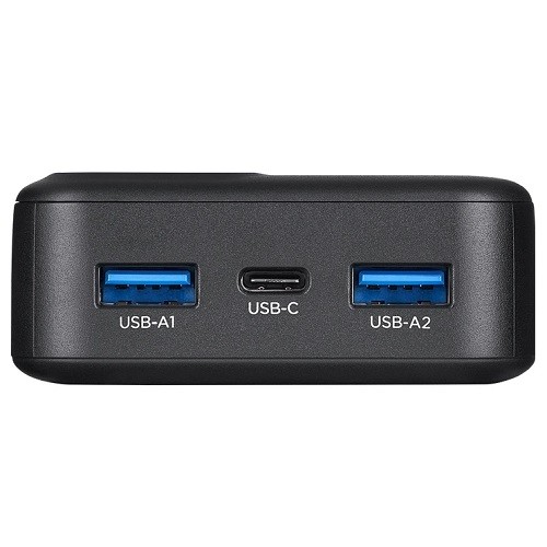 45220PB BREVIA Універсальна мобільна батарея Brevia 20000mAh LCD 22 5W Black