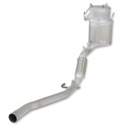 Китай 699-6509 Сажовий фільтр DPF SEAT LEON 2.0 TDI 170 HP | 2009-2012 роки