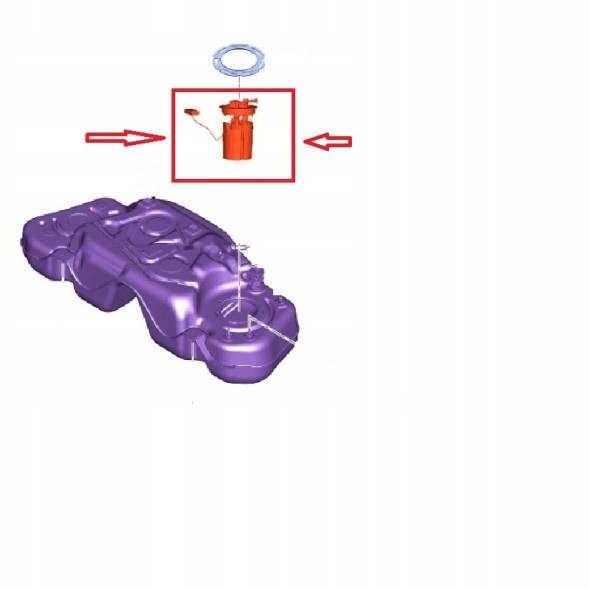 Ford OE PZ31-9H307-BB 2654000 PZ319H307BB паливний насос