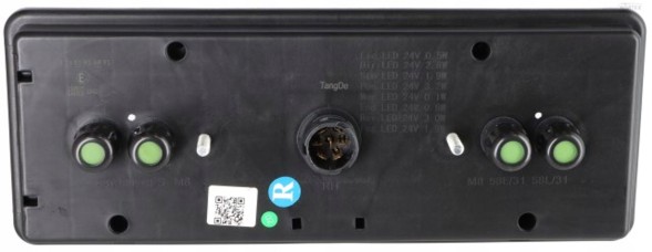 Китай 171927763 СВІТЛОДІОДНИЙ ЛІХТАР НАПІВПРИЧЕПА LED 7 PIN+4X2 PIN