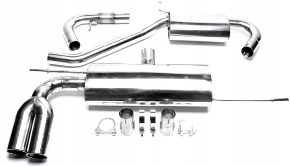TA-Technix EVOG5AE276-1-3 Спортивна вихлопна система CATBACK TA TECHNIX 2x76мм VW GOLF V (1K1)