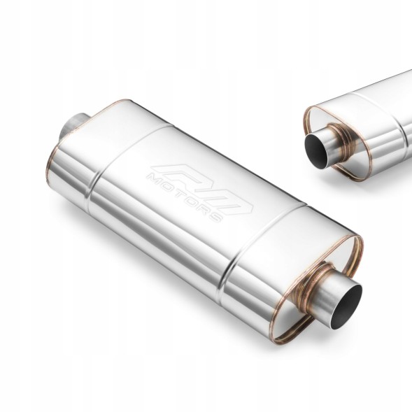 RM Motors RMM-7296 Глушник еліптичний EM001 500 мм Ні 63,5 мм