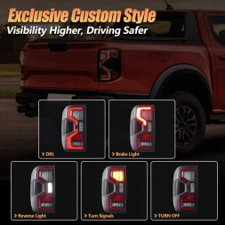VLAND 32P3910 mhm Задній ліхтар Vland LED Neon для Ford Ranger VI 6 mk6 2022-2025
