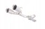 Xforce ES-VW07-CBS Вихлопна система cat-back 3", нержавіюча сталь 304 для VW R MK VI