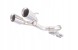 Xforce ES-VW07-CBS Вихлопна система cat-back 3", нержавіюча сталь 304 для VW R MK VI