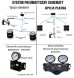 Китай ASK_Ford_transit_SW_RWD_2014_2019 Пневмоподушка Rubena для Ford Transit RWD 2014-2025 задній привід