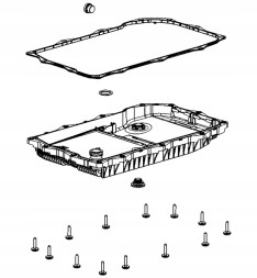 Mopar 501219037/6510056 НАБІР ЧАШ БОЛТИ MOPAR 8HP45 / 8HP70 / 845RE