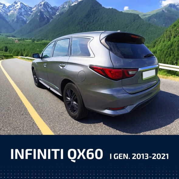 Deffner Zestaw siłowników klapy elektrycznej INFINITI QX60 / 2013-2016 - DEFFNER S70 Комплект електроприводів кришки багажника INFINITI QX60 / 2013-2016 - DEFFNER S70