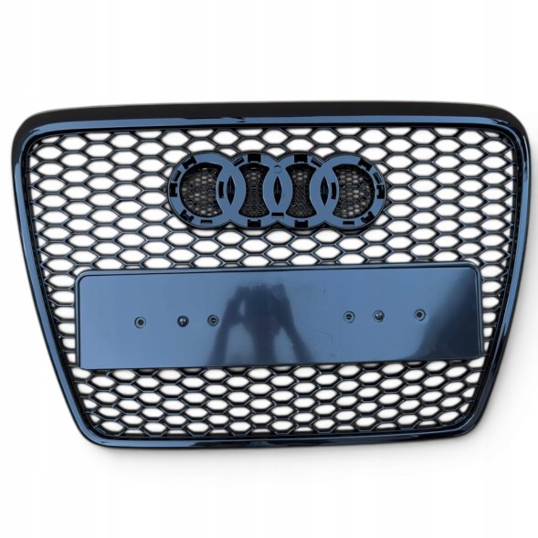 Китай Grill Plaster Miodu Audi A6 C6 Решітка переднього бампера чорна стільники RS Audi A6 C6 2004-2008