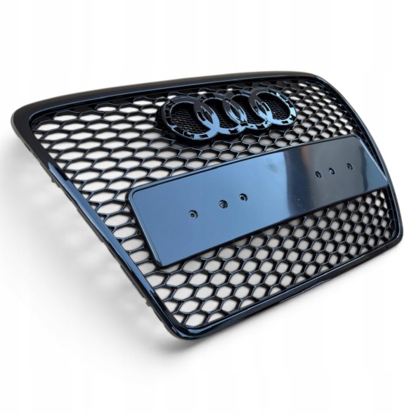 Китай Grill Plaster Miodu Audi A6 C6 Решітка переднього бампера чорна стільники RS Audi A6 C6 2004-2008