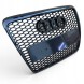 Китай Grill Plaster Miodu Audi A6 C6 Решітка переднього бампера чорна стільники RS Audi A6 C6 2004-2008