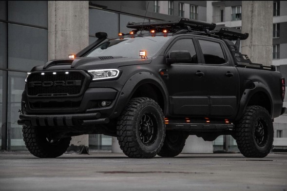 Timbernet FRFF-001 Надколі розширення надколінків бризковиків Ford Ranger 2012-2022