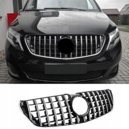 Automaniac A447037 РЕШІТКА MERCEDES V-CLASS W447 2014-2019 PANAMERICANA AMG GT ХРОМ