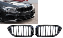 AJ GBM12 BMW G30 G31 17- Решітка нирка, решітка глянцева чорна