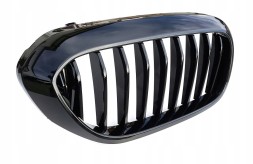 AJ GBM12 BMW G30 G31 17- Решітка нирка, решітка глянцева чорна