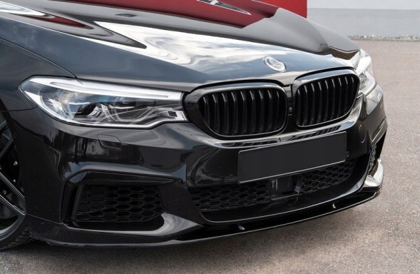 AJ GBM12 BMW G30 G31 17- Решітка нирка, решітка глянцева чорна