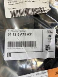 BMW OE 61125A75A31 BMW X7 G07 LCI Жгут переднього бампера 6112 5A75A31