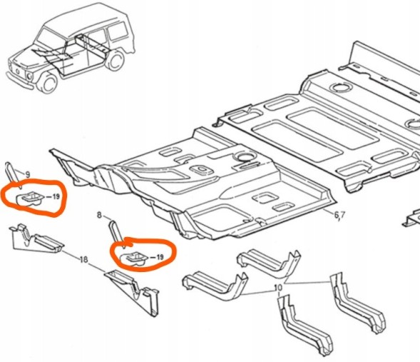 Китай AB4686R4587965R07/8 КРЕПЛЕННЯ РАМИ З БАЗОЮ MERCEDES G GELENDA W460 W463