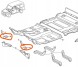 Китай AB4686R4587965R07/8 КРЕПЛЕННЯ РАМИ З БАЗОЮ MERCEDES G GELENDA W460 W463