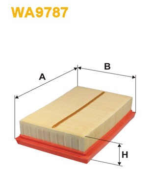 WA9787 WIX FILTERS Фільтр повітряний