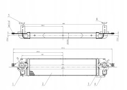 Hart 614 199 Hart охолоджувач повітря колеос 2.0 d 08-
