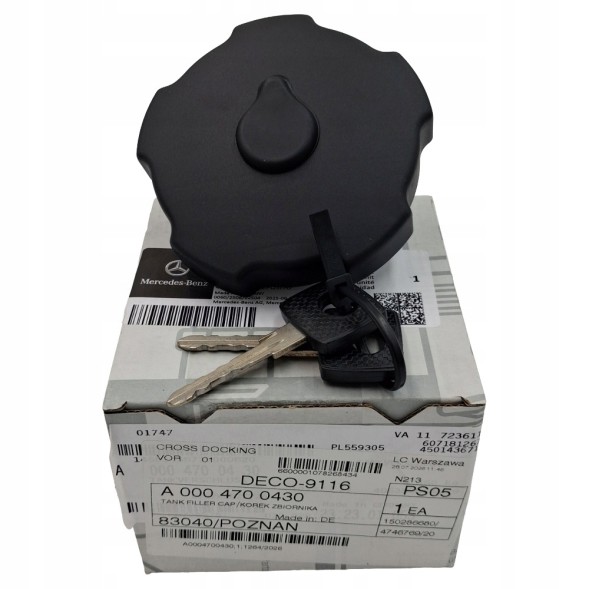 Mercedes-Benz OE ПРОБКА БАКА MERCEDES OE A0004700430
