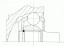 Spidan 25177 Шарнір півосі 25177 spidan audi seat a3 altea
