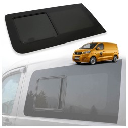 CHROMEMASTER CH-GL-0142-Q84 Переднє ліве розкривне бокове скло для PEUGEOT EXPERT III 2016- (L2 / L3)