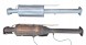 CHINA FORD GALAXY II_95-350_ ANTPOL Глушник для ford galaxy ii mondeo iv s-max 2.0 2.2 85-100-103-120kw tdci dpf fap