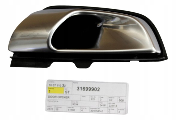 Volvo OE 31490234 VOLVO S90 V90 XC90 II ліва ручка міжкімнатних дверей спереду