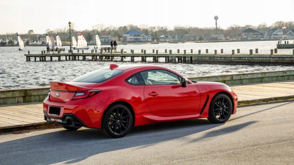 Китай AC-S0067 Лоток спойлер ducktail Toyota GR86 чорний глянець