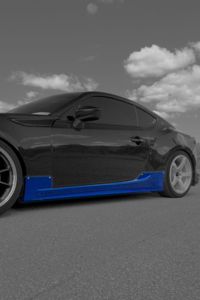 Китай GT86/BRZ-GF-TRD style side skirts Пороги TRD стилі для Toyota GT86, Subaru BRZ