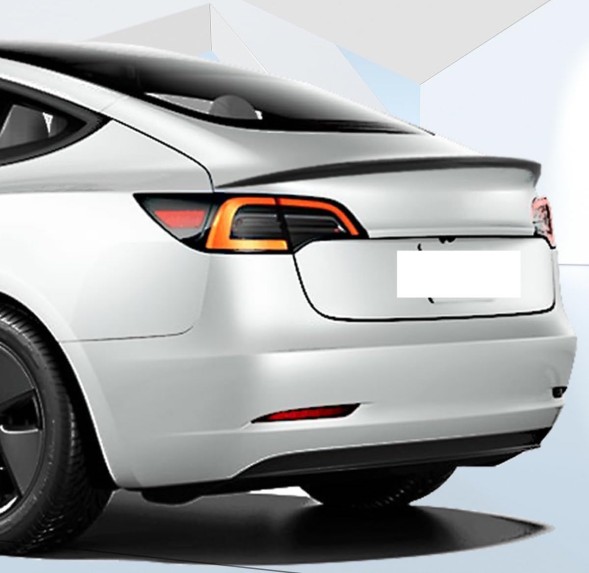 Китай CA385 Basenor Performance Spoiler 2025 для Tesla Model 3 (Вуглецеве волокно матове)