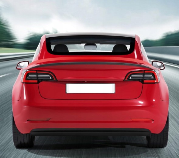 Китай CA385 Basenor Performance Spoiler 2025 для Tesla Model 3 (Вуглецеве волокно матове)