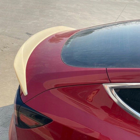 FP FPSPTSL3ATGB Спойлер двері багажника Tesla 3 2017-2023 глянцевий чорний Atom з ABS