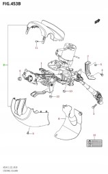 Suzuki OE 48400-68L10-S1S КОРПУС РУЛЬОВОЇ КОЛОНКИ SUZUKI SWIFT 10-16