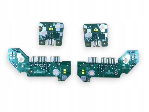 ВОЛЛЕР H.169/196/25. Плитка перетворювач їжачок фронт права ліва жовта днр для bmw серії 3 g20 g28