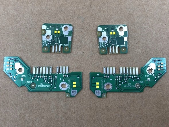 ВОЛЛЕР H.169/196/25. Плитка перетворювач їжачок фронт права ліва жовта днр для bmw серії 3 g20 g28