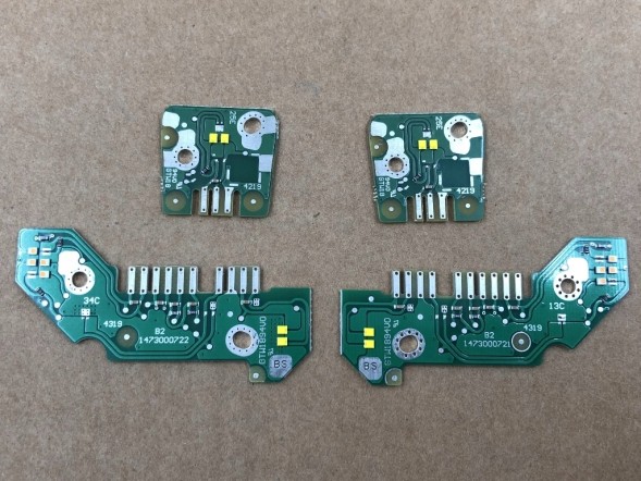 ВОЛЛЕР H.169/196/25. Плитка перетворювач їжачок фронт права ліва жовта днр для bmw серії 3 g20 g28