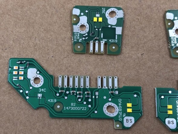 ВОЛЛЕР H.169/196/25. Плитка перетворювач їжачок фронт права ліва жовта днр для bmw серії 3 g20 g28
