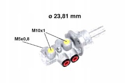Metelli MET05-0683/RS4 ГАЛЬМІВНИЙ НАСОС METELLI 77363970 51800566 77364611