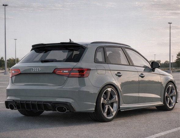Proteile ASP010 СПОРТИВНИЙ ЗАДНІЙ СПОЙЛЕР AUDI RS3 8V SPORTBACK 2015-2020